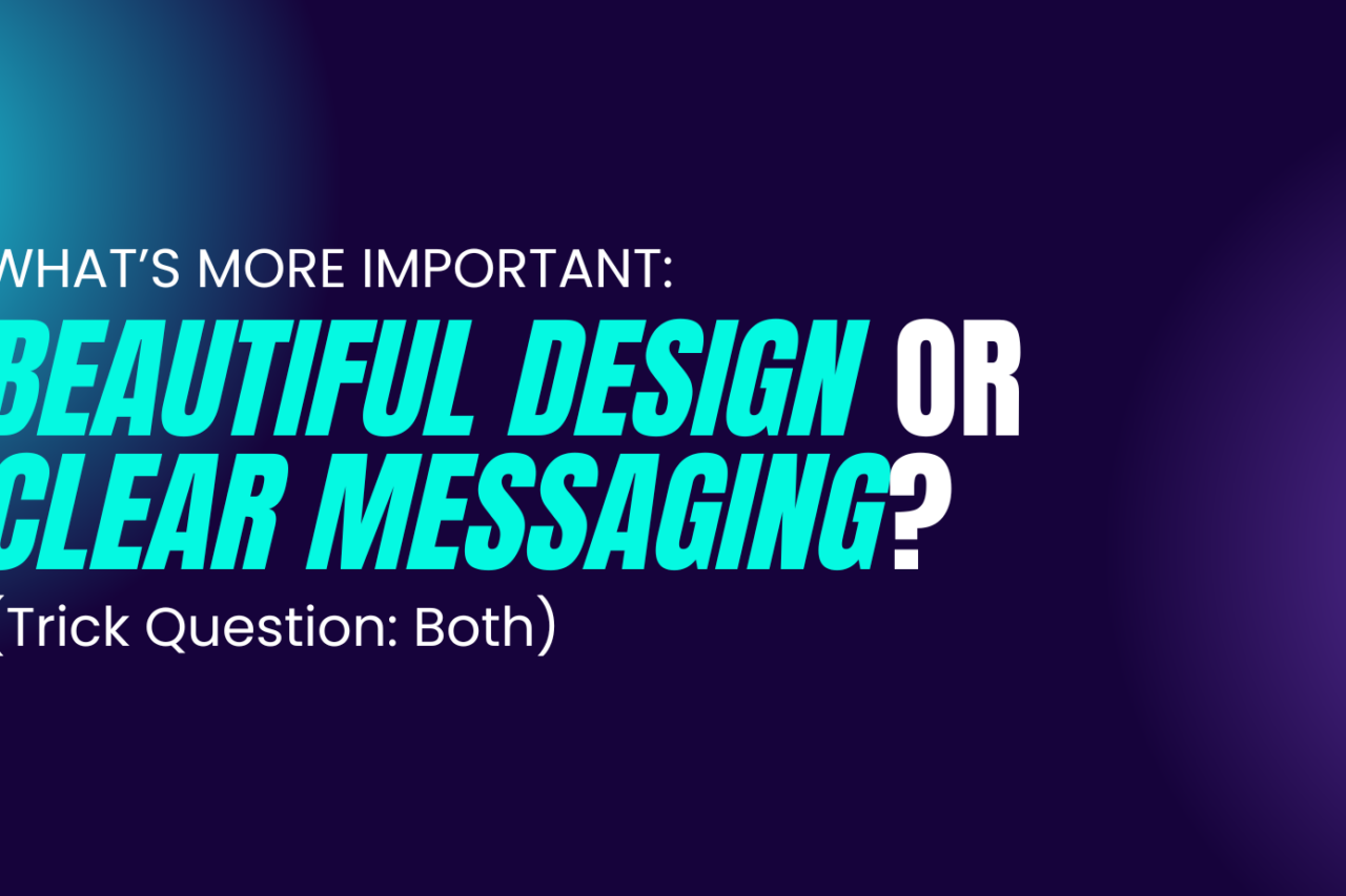 nonprofit design and messaging visual example