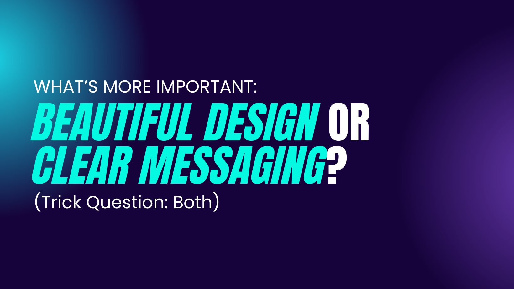 nonprofit design and messaging visual example