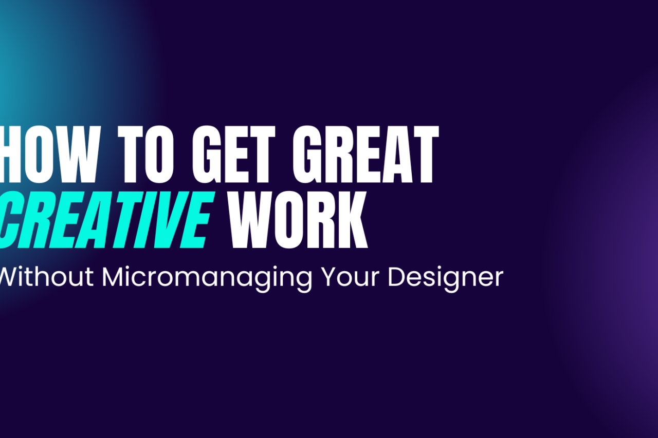 llustration of micromanaging creative work in nonprofit campaigns